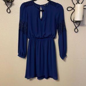 Blue dress, simple and pretty